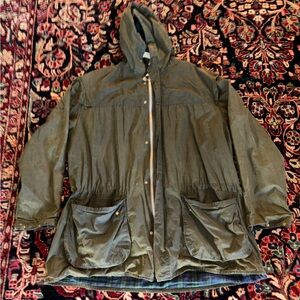 Barbour overcoat
